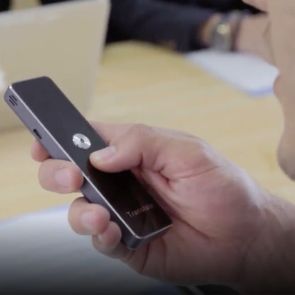 Pocket Size Multi-Language Portable Smart Voice Translator - User-Friendly, Efficient, and Easy-to-Use