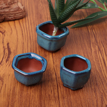 Mini Bonsai Planter – Breathable Mini Plant Pot for Succulents & Home Decor