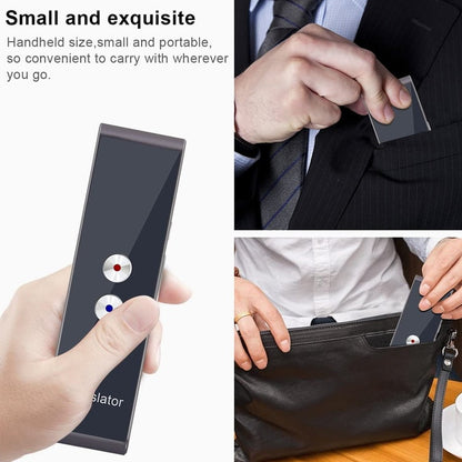 Pocket Size Multi-Language Portable Smart Voice Translator - User-Friendly, Efficient, and Easy-to-Use