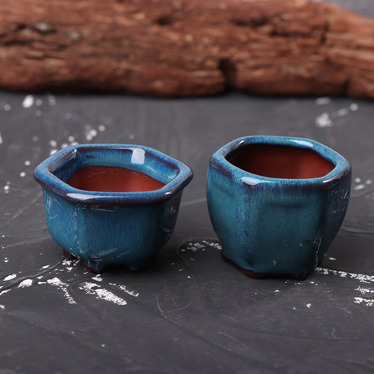 Mini Bonsai Planter – Breathable Mini Plant Pot for Succulents & Home Decor