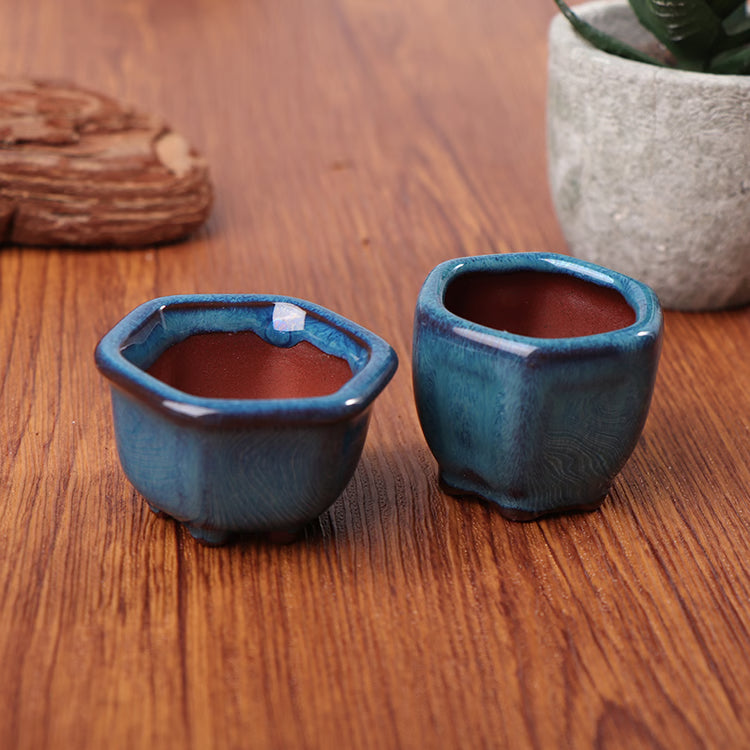 Mini Bonsai Planter – Breathable Mini Plant Pot for Succulents & Home Decor