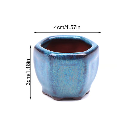 Mini Bonsai Planter – Breathable Mini Plant Pot for Succulents & Home Decor
