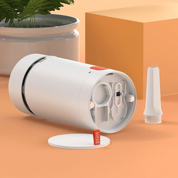CleanPod 21-in-1 Mini Vacuum Cleaner & Tech Cleaning Kit