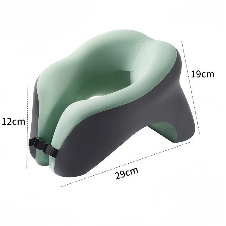 Memory Foam Travel Pillow Neck Support Pillow for Travel & Office