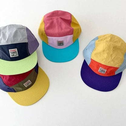 Retro Japanese Hip-Hop Cap – 5-Panel Flat Brimmed Baseball Hat – High-Yield Lifestyle Interaction Hub