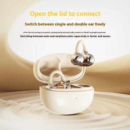 Wireless Ear Clip Bluetooth Sports Earbuds Waterproof Earbuds for Active Lifestyle