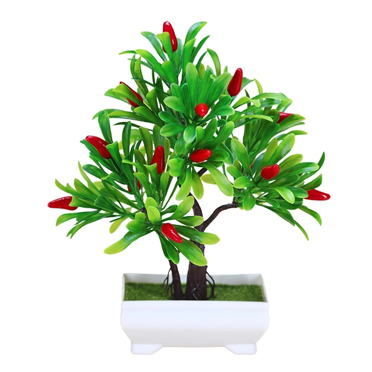 Orange Tree Bonsai: Artificial Office & Home Decor