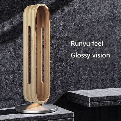 Bamboo Aluminum Headphone Stand